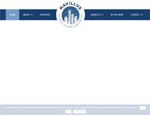 Tablet Screenshot of navillusinc.com